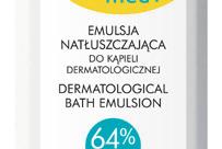 Preparat do kąpieli dermatologicznej 2-3 razy w tygodniu lub wg wskazań lekarza.