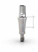 stożkowy (wielopunktowe odbudowy) Podstawa Tytanowa dla Cerec Łącznik CM Uniwersalny Łącznik 7 / 30 CM Uniwersalny Łącznik CM Anatomiczny Artykuł 35.
