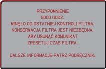 Rozwiązywanie problemów Odnośne komunikaty (ciąg dalszy) Komunikat Opis Następuje wzrost temperatury we wnętrzu. Projektor działa przy niskim zasilaniu.