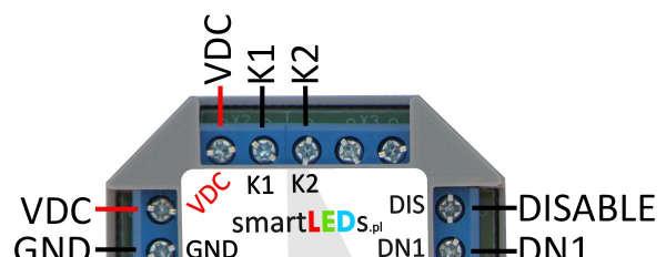 smartleds D2D Instrukcja użytkownika v2.3 maleje proporcjonalnie do czasu ściemniania).