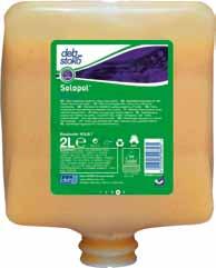 \ KREMY OCHRONNE SOLOPOL CLASSIC Pasta do usuwania silnych zabrudzeń. Nie zawiera rozpuszczalników. Zabrudzenia: Smary, oleje, sadze, środki smarne.