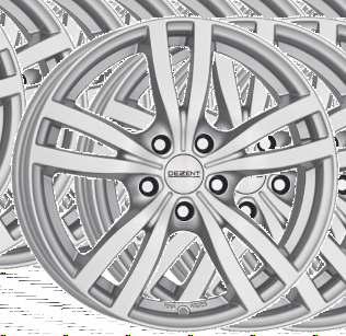 SZTUKĘ 208 KOŁPAK NAOS Z LOGO PEUGEOT 15