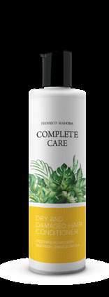 FEDERICO MAHORA / COMPLETE CARE 63 SZAMPON DO WŁOSÓW CIENKICH I POZBAWIONYCH PUSZYSTOŚCI VOLUME SHAMPOO Specjalnie opracowana receptura szamponu na bazie wysokiej jakości składników aktywnych nadaje