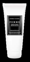 FEDERICO MAHORA / KOSMETYKI PERFUMOWANE 77 PERFUMOWANY BALSAM DO CIAŁA 200 ml PERFUMED BODY BALM Otula skórę mgiełką najpiękniejszych perfum. Zawiera składniki nawilżające i aktywnie regenerujące.