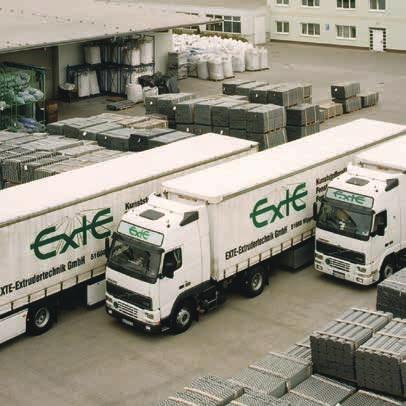 Magazyn palet do produktów długich Z aawansowana logistyka i własny park pojazdów GWRNCJ WYSOKIEJ S PRWNOŚCI DOSTW EXTE oferuje wielką paletę produktów w dostosowanych do potrzeb