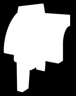 opakowaniowa: 00 par Pasuje do: 508, 5085, 5035, 5090, 509, 543, 5086, 5087, 5433 57945-6 Lejek wlotowy podwójny, biały