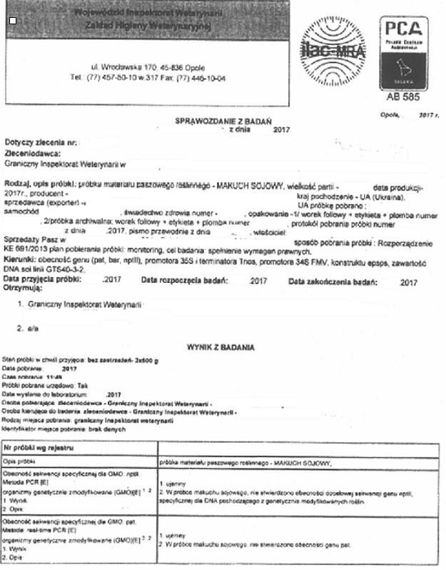 Przypadek 1: Badania