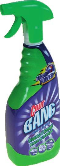 12.5 Chemia gospodarcza Spray do usuwania zabrudzeń Cilit BANG Cillit Bang super silny środek skutecznie usuwa tłuszcz i domowe zabrudzenia.