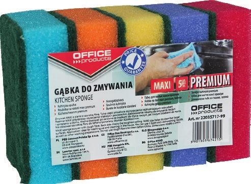Zmywak profesjonalny do gruntownego czyszczenia, pianka żółta,