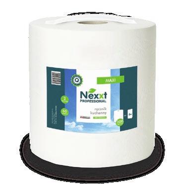 Ręcznik z adaptorem MAXI AUTOMATIC 100% celulozy. Gofrowane. Wysokość 20 cm. Ilość listków w roli 509 szt.