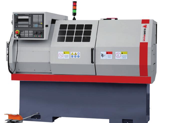 12 TOKARKI CNC 360x500/700/1000 Dostępne sterowania: sterowanie SINUMERIK 808D w języku polskim napędy servo firmy SIEMENS manualny uchwyt tokarski 3 szczękowy głowica