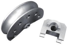 do giętarki TB500 Wykonujemy rolki do każdego rodzaju rury w zakresie od Ø 10mm do Ø 140mm KAMIENIE PROFILOWANE DO OBIAREK Wykonujemy na