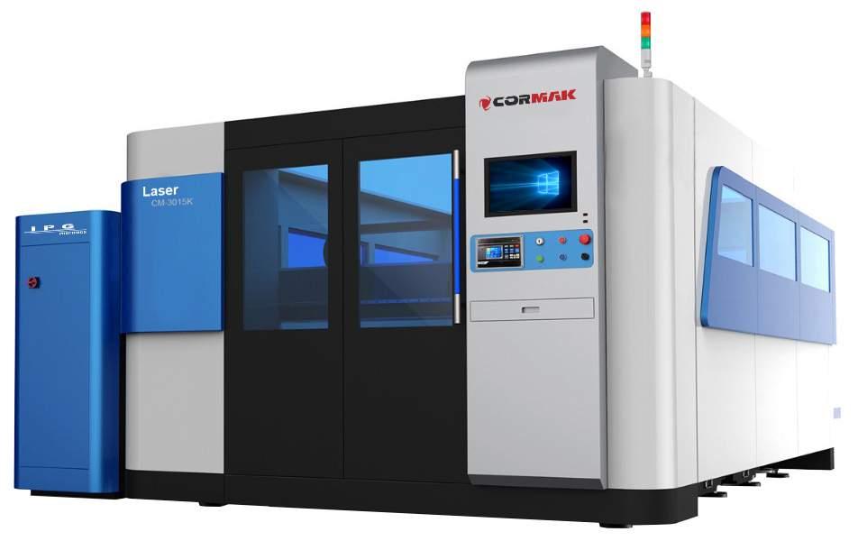 38 LASERY ŒWIAT OWODOWE CM-3015K Wycinarka laserowa umożliwia stosowanie lasera do mocy 8000W,