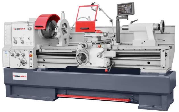 46 TOKARKI UNIWERSALNE C 460x1000/1500/2000 ciężka żeliwna podstawa tokarki dla zapewnienia stabilnej pracy nowoczesne łożyskowanie wrzeciona za pomocą łożysk tocznych