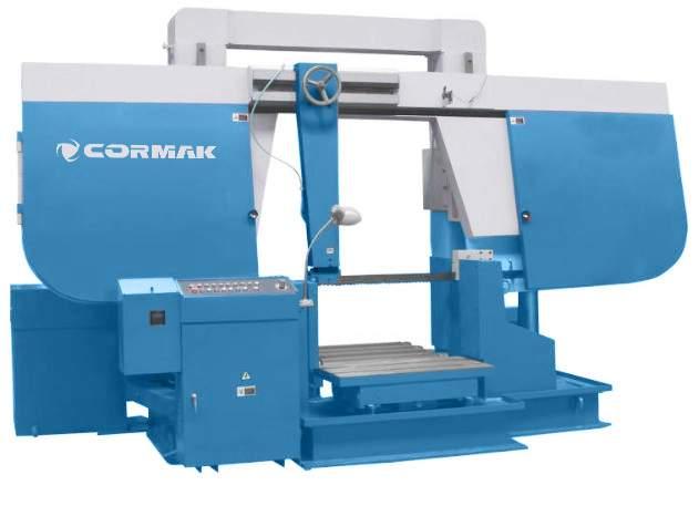 PRZECINARKI TAŒMOWE www.cormak.pl 85 GB4240X100 PREMIUM LINE Przecinarka taœmowa do ciêcia p³yt stalowych i kratownic Specjalistyczna przecinarka taśmowa do cięcia dużej szerokości materiałów np.