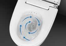 Wysokiej jakości materiały wykonania, miękkie linie i płynne przejścia to cechy wyróżniające toalety AquaClean Mera.