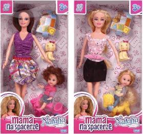 120763 LALKA NATALIA NA WYCIECZCE ROWEROWEJ W ZESTAWIE: LALKA 16 CM.