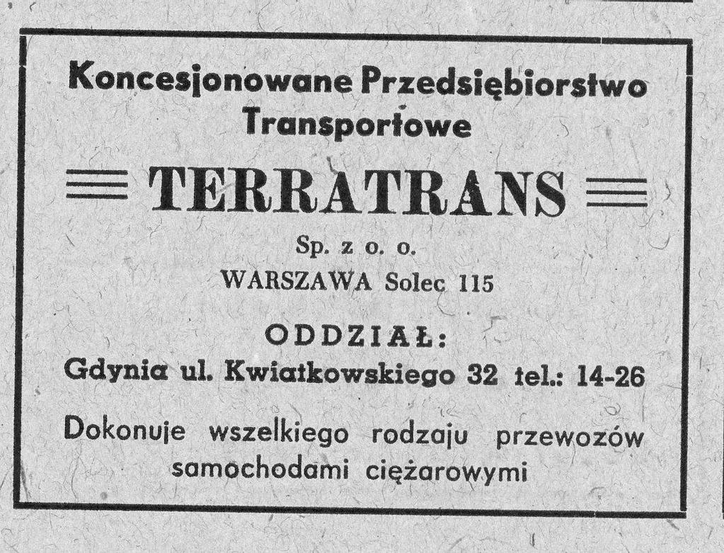 Przedsiębiorstwo transportowe