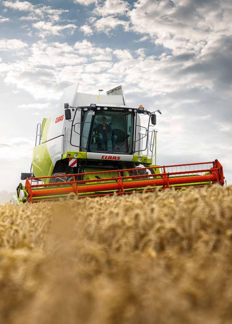 Przedsmak Czasopismo CLAAS dla wcześniej patrzących w przyszłość Wydanie 2019 Nowości w sezonie 2019. Str. 20-29 Zaufali. Kupili. Polecają. Im wcześniej, Więcej za mniej.