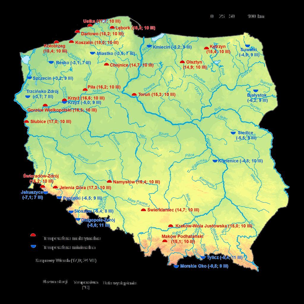 regionach Polski (w