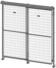 000 mm Dostępne zamki: bębenkowy, Safe Lock, MGB lub  Drzwi