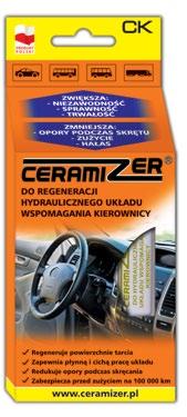 Ceramizer do hydraulicznego układu wspomagania kierownicy Testy/badania: Nie zawiera teflonu ani molibdenu.