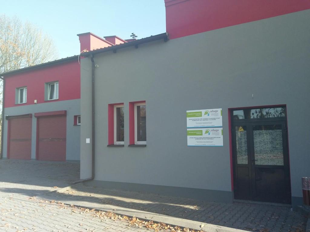 Docieplenie budynku Domu Ludowego i ochotniczej