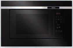 uruchomieniem przez dzieci pojemność 20 l inox WxxG: 382x94x340 mm kuchenka mikrofalowa BM 300X do zabudowy 6 poziomów mocy sterowanie elektroniczne pokrętłem funkcja rozmrażania wg wagi