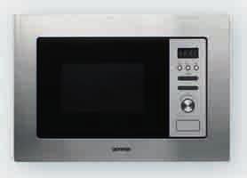 mocy sterowanie mechaniczne moc mikrofal 800 W rozmrażanie czasowe ruszt do grilla wnętrze ze stali nierdzewnej chłodzenie obudowy oświetie halogenowe pojemność 20 l kolor stal nierdzewna