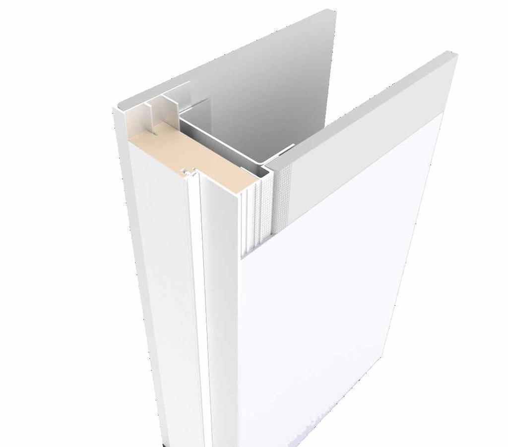 3 Dobierz grubość ościeżnicy (G) Adjust the thickness of the frame (G) system: DG system: DG VERTE Montaż w ścianie gipsowo-kartonowej Installation in plasterboard wall Profile ościeżnicy oraz stojak