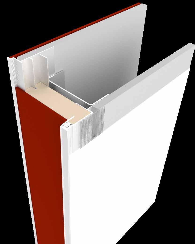 3 Dobierz grubość ościeżnicy (G) Adjust the thickness of the frame (G) system: DG/DGS system: DG/DGS VERTE Montaż w ścianie gipsowo-kartonowej Installation in plasterboard wall Pozwala na
