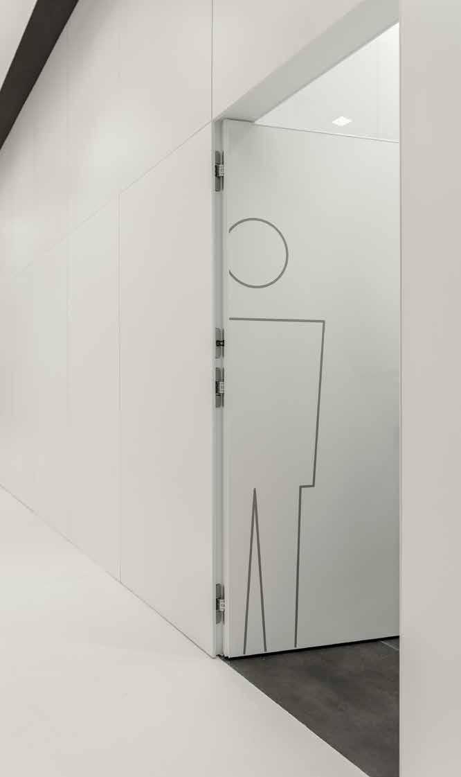 Fashion Lab doors and wall