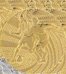 wymiar Medal piłkarski     ,70,70,70