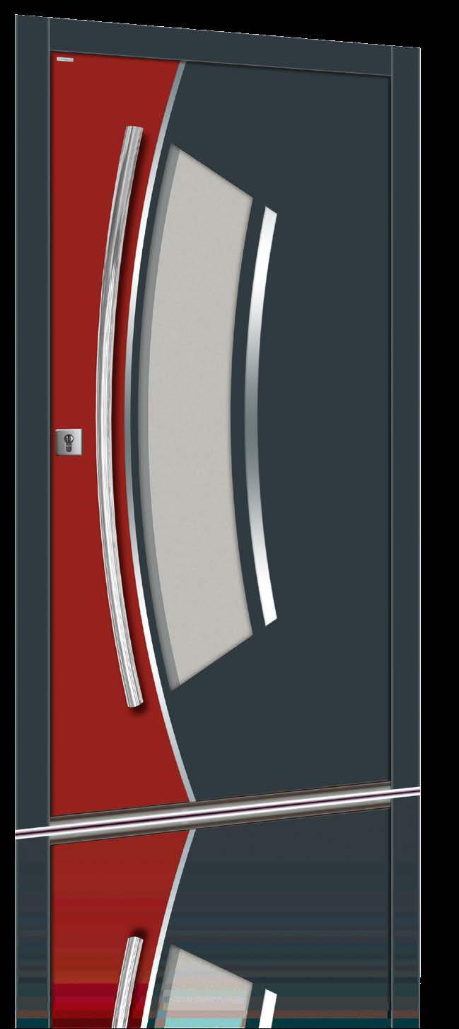 TOP DESIGN INOX TOP DESIGN INOX I19 - Kolor RAL7016 + wstawka