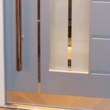 INOX w polerze (wyposażenie opcjonalne) - Rozeta kwadratowa INOX w