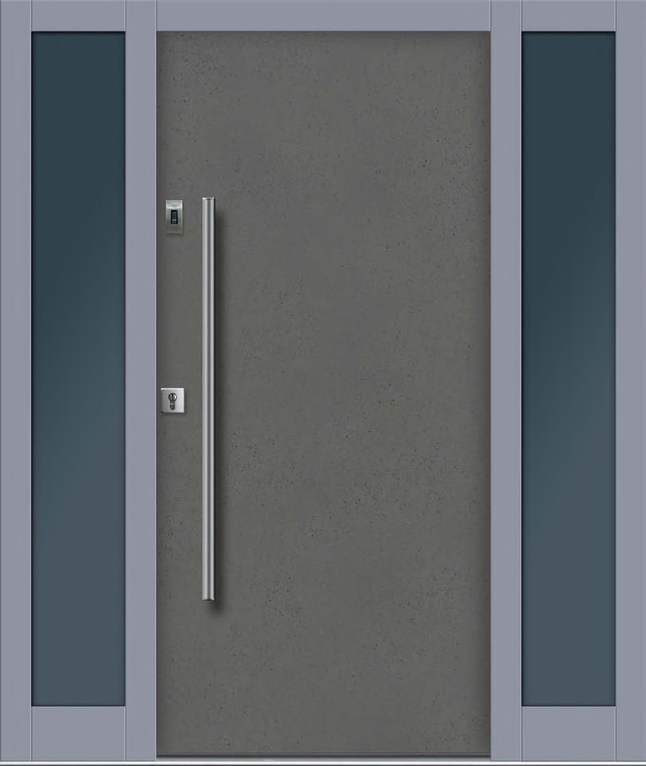 ORZECH - Kolor od środka ORZECH - Wykończenie INOX jednostronne (od zewn.