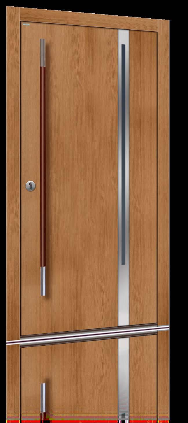 TOP DESIGN INOX TOP DESIGN INOX I17 - Kolor TIAMA - Szyba reflex brąz, pakiet szybowy dwukomorowy z