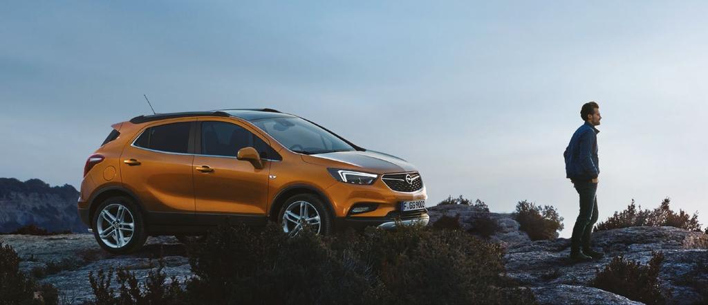 Mokka X SUPERPROMOCJA KOMPLET KÓŁ ZIMOWYCH 3 299 ZŁ * ORYGINALNE AKCESORIA OPEL Sprawdź pełną ofertę na www.opel.