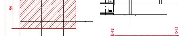 Dal typowych przekryć żelbetowych o ciężarze własnym powyżej 1,5kN/m 2 należy przyjmować: C 2 = C 1 = 0,80