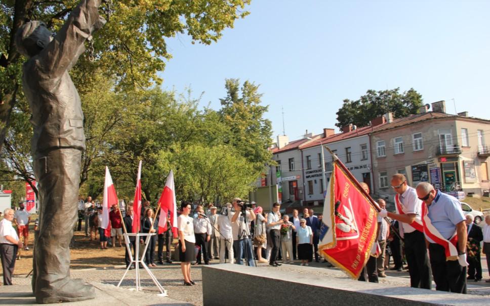 świętowali święto państwowe Dnia Solidarności i Wolności.