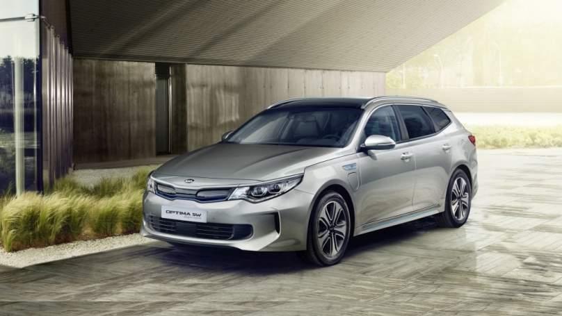 KATALOG POJAZDÓW ELEKTRYCZNYCH 2018 PHEV SAMOCHODY KLASY ŚREDNIEJ KIA OPTIMA KOMBI PLUG-IN HYBRID