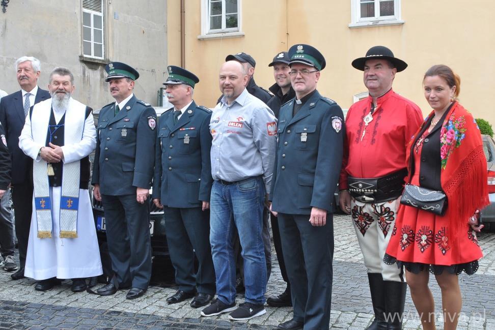 Uczestnicy Pielgrzymki z Krajowym Duszpasterzem Kierowców ks.