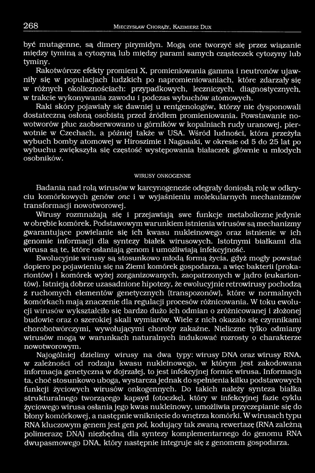 diagnostycznych, w trakcie wykonywania zawodu i podczas wybuchów atomowych.