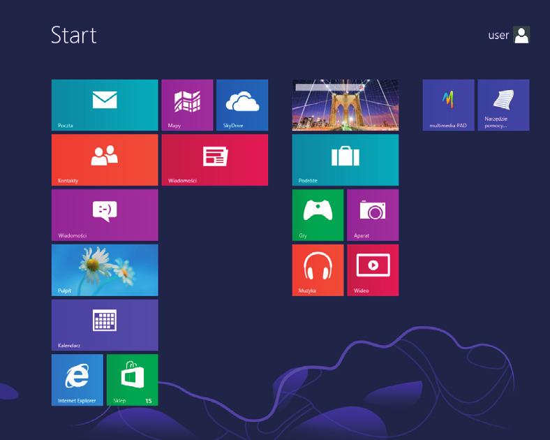 4.4. Windows 8 Krok 1: Wciśnij na