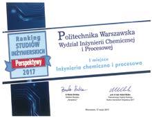 Eugeniusz Molga Dziekan Dr inż. Wojciech Orciuch Prodziekan ds. Ogólnych Prof. nzw. dr hab. inż. Tomasz Sosnowski - Prodziekan ds.