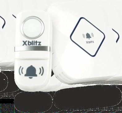 XBLITZ HOME [XBLITZ KINETIC] BEZPRZEWODOWY, BEZBATERYJNY DZWONEK DO DRZWI.