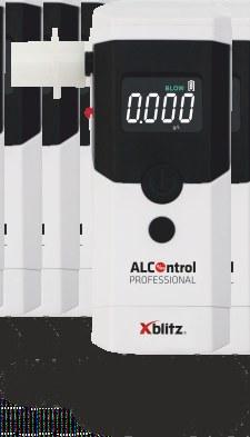 POZOSTAŁE PRODUKTY [XBLITZ ALCONTROL PROFESSIONAL] PROFESJONALNY ALKOMAT ELEKTROCHEMICZNY.