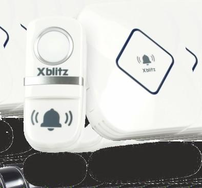 XBLITZ HOME [XBLITZ KINETIC] BEZPRZEWODOWY, BEZBATERYJNY DZWONEK DO DRZWI.