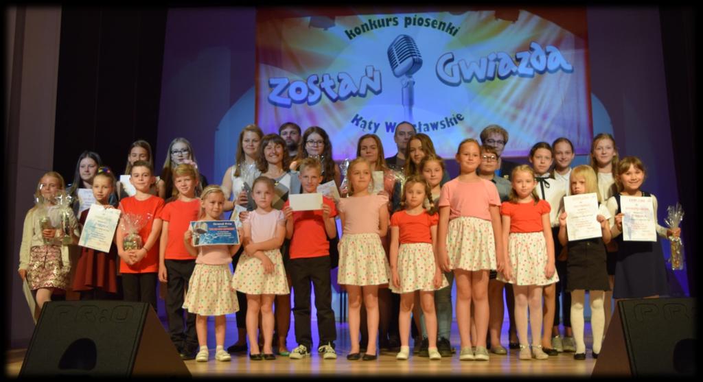 V Gminny Konkurs Piosenki Zostań Gwiazdą Dnia 11 maja 2018 r. na sali widowiskowej GOKiS w Kątach Wrocławskich odbyła się piąta edycja Gminnego Konkursu Piosenki Zostań Gwiazdą.