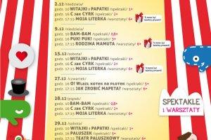 Teatr Chrząszcz w Trzcinie zaprasza najmłodszych Teatr Chrząszcz w Trzcinie i Stowarzyszenie Lokomotywa przedstawiają rozkład jazdy na najbliższe miesiące.